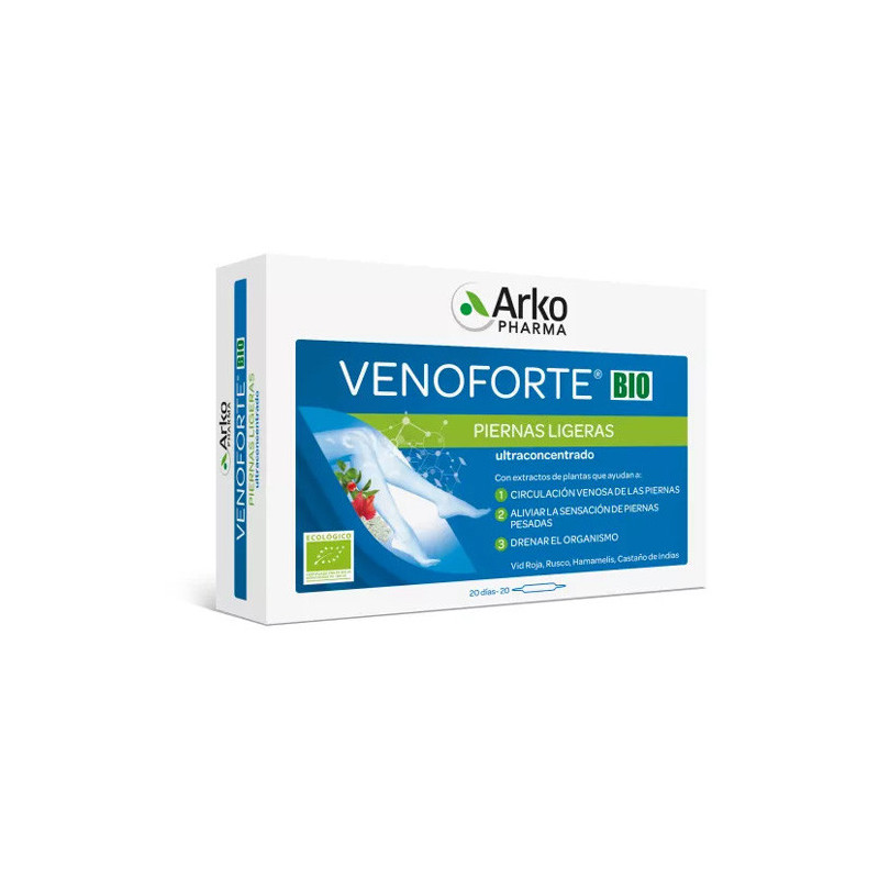 Arkopharma Venoforte Bio Piernas Ligeras 20Amp