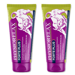 Physiorelax Forte Plus Crema de Masaje Duplo 2x75ml