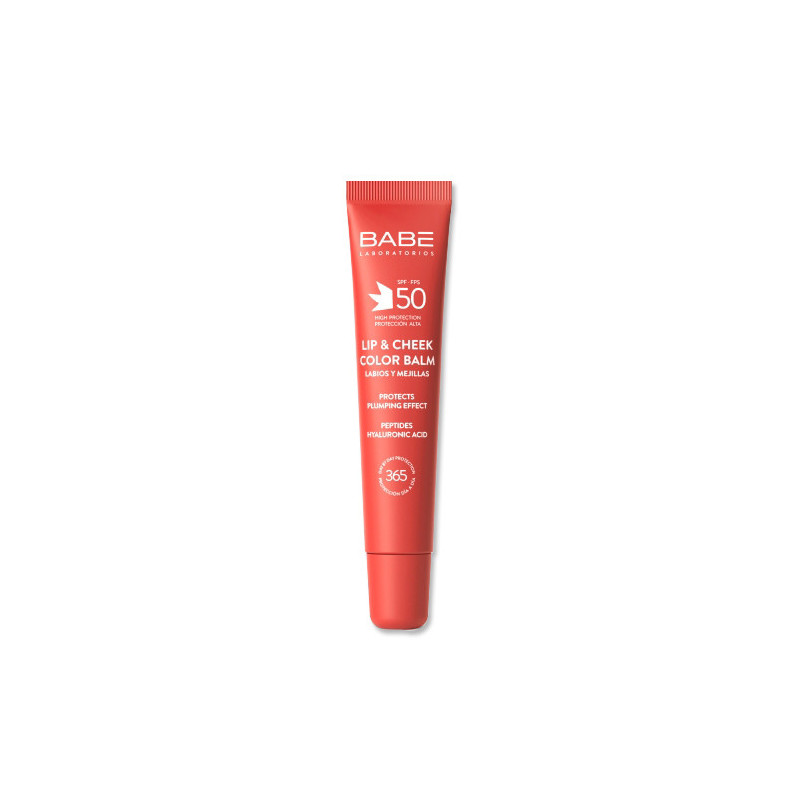 Babe Lip & Cheek Balsamo Labial Color Coral Spf50 20ml