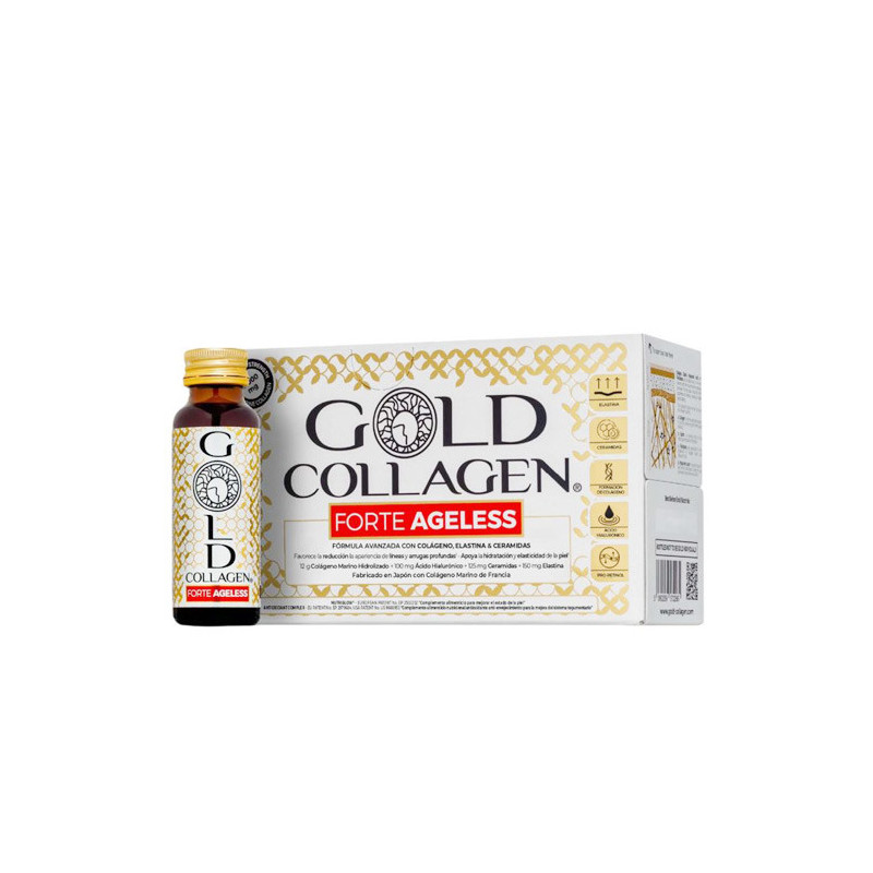 Gold Collagen Forte Ageless Viales 10x50ml