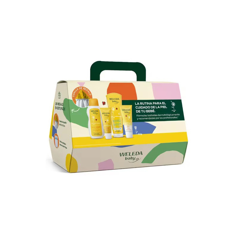 Weleda Baby Rutina Cuidado Piel 4 Productos
