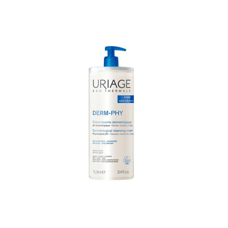 Uriage Derm-Phy Crema Lavante Dermatologica 1L