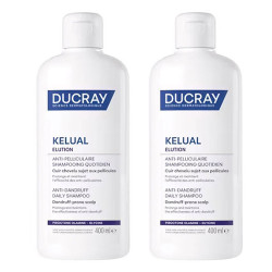 Ducray Kelual Elution Anticaspa Champu Duplo 2x400ml