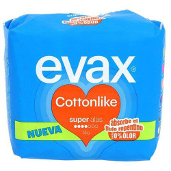Evax Cottonlike Super Alas Compresa 14Uds