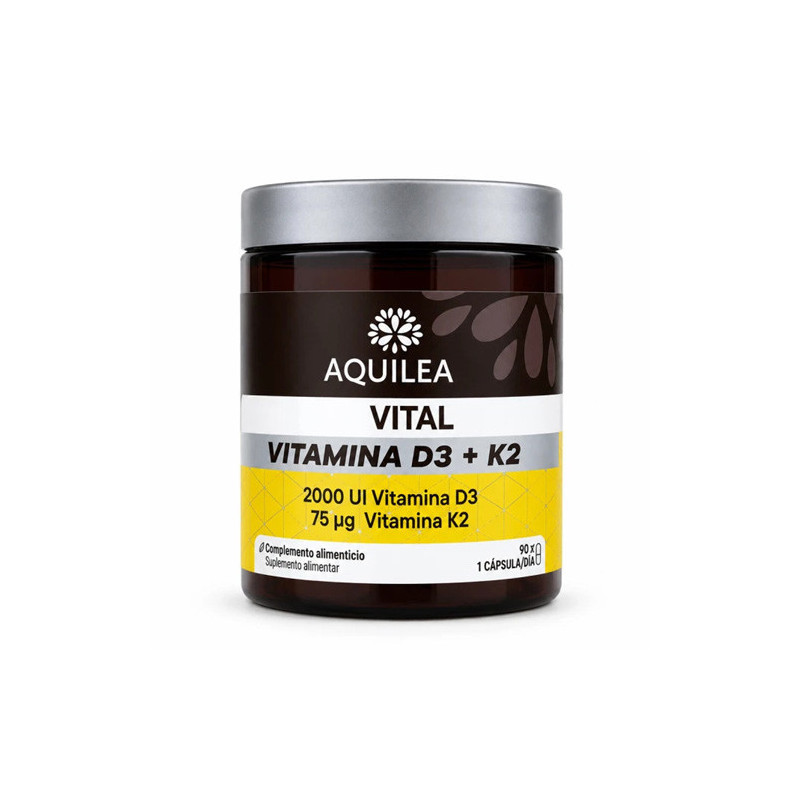 Aquilea Vital Vitamina D3 + K2 90Caps