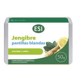 ESI Pastillas Blandas Jengibre y Limon 50gr