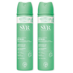 SVR Spirial Spray Vegetal Desodorante 24h Duplo 2x75ml