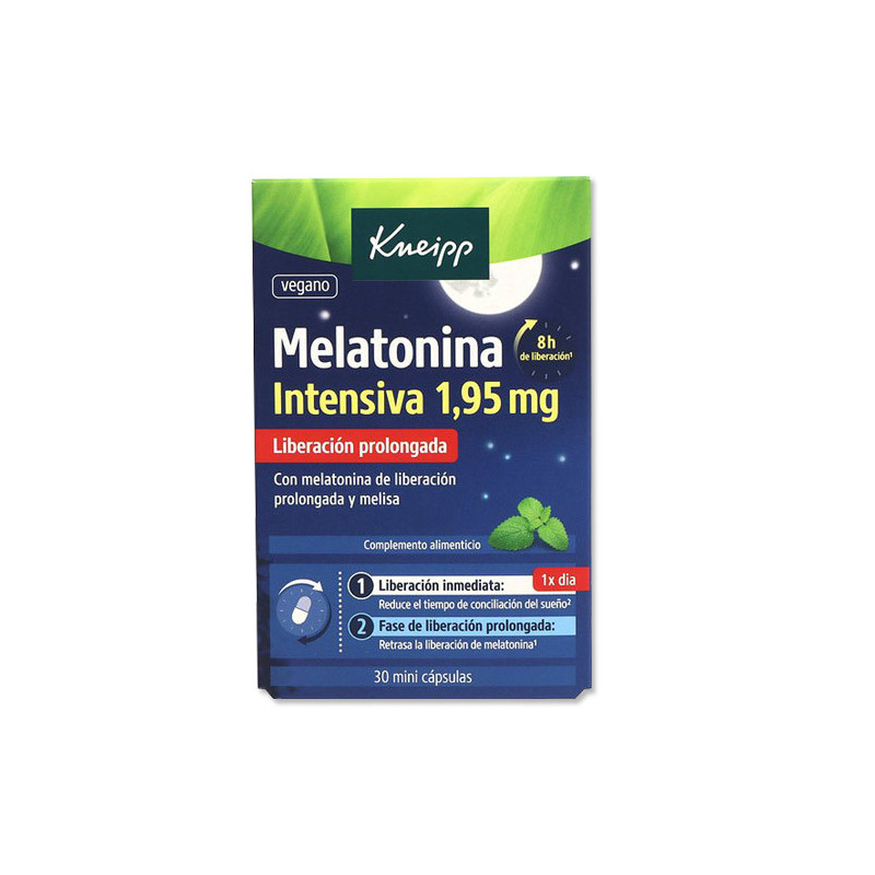 Kneipp Melatonina Intensiva 1,9mg 30 Mini Caps
