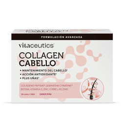 Vitaceutics Collagen Cabello Sabor Piña 30Viales