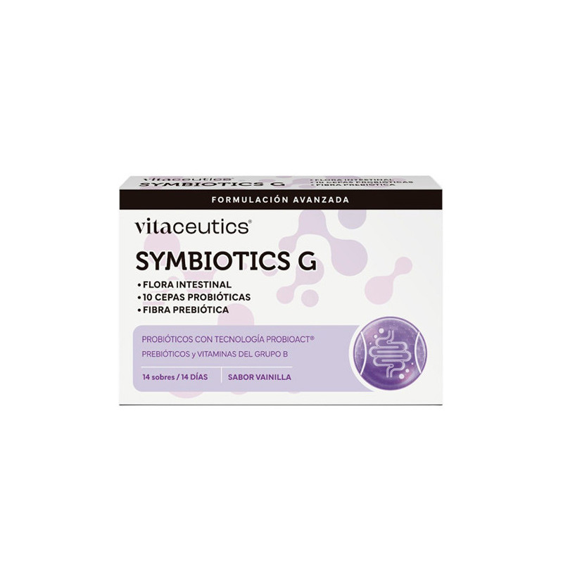 Vitaceutics Symbiotics G Sabor Vainilla 14Sobres