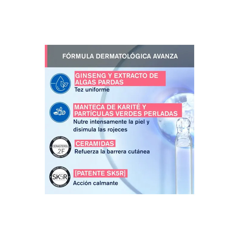 Uriage Roseliane Crema Rica Antirojeces Piel Sensible 50ml