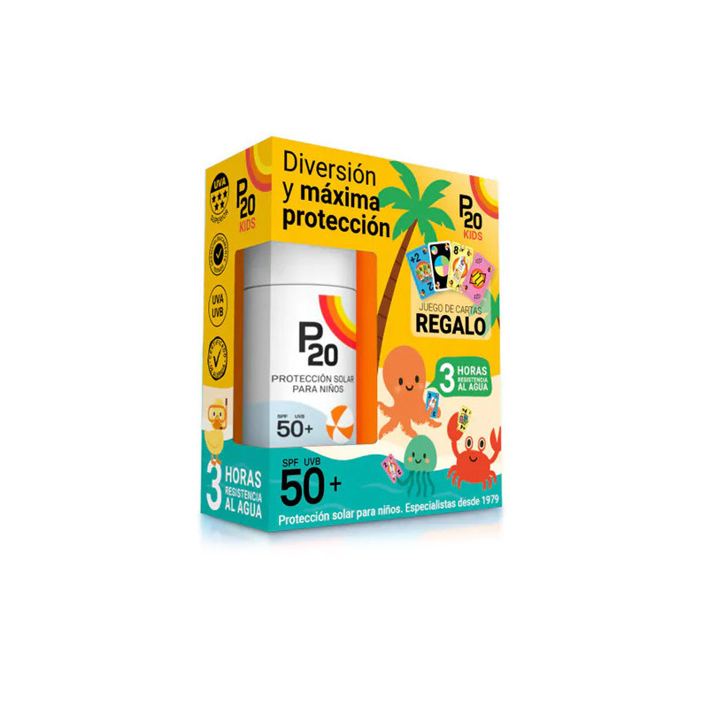 P20 Kids Crema Proteccion Solar Intantil Spf50+ 200ml