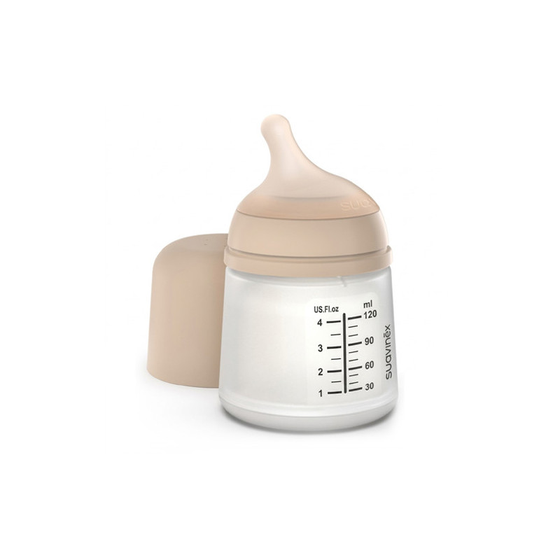 Suavinex Zero Zero Biberon Anticolico F-Adap 0m+ Claro120ml