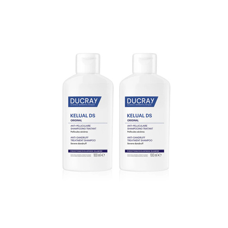 Ducray Kelual DS Champu Tratante Duplo 2x100ml