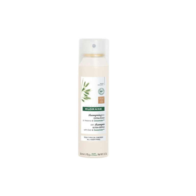 Klorane Champu Seco a la Leche de Avena Cabellos Morenos 150ml