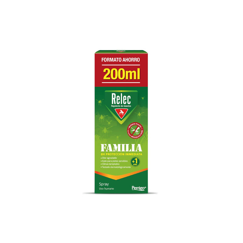 Relec Familia Repelente Insectos Spray 200ml