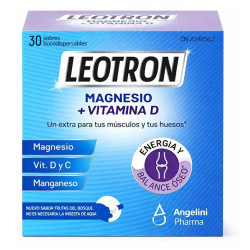 Angelini Leotron Vitalidad Magnesio y Vitamina D 30 Sobres