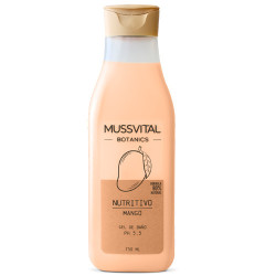 Mussvital Botanics Gel de Baño Nutritivo Mango 750ml