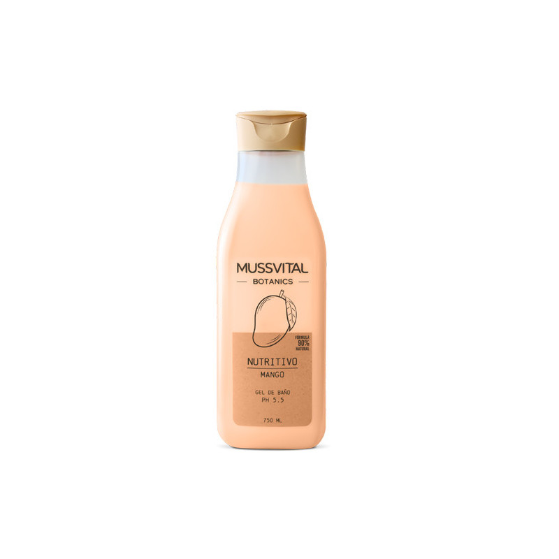 Mussvital Botanics Gel de Baño Nutritivo Mango 750ml
