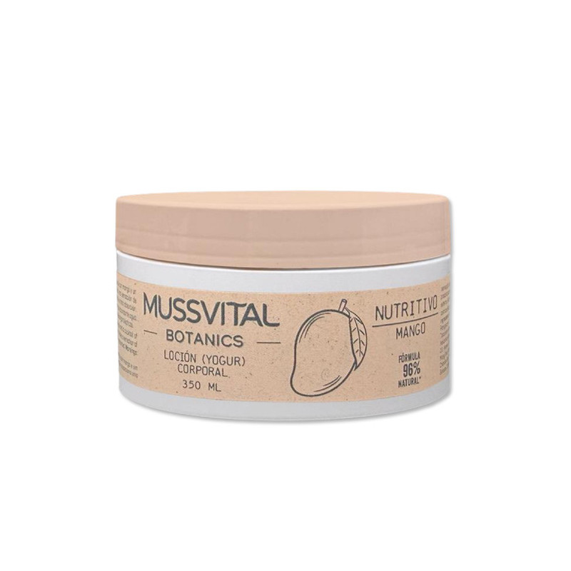 Mussvital Botanics Locion Yogur Corporal Nutritiva Mango 350ml