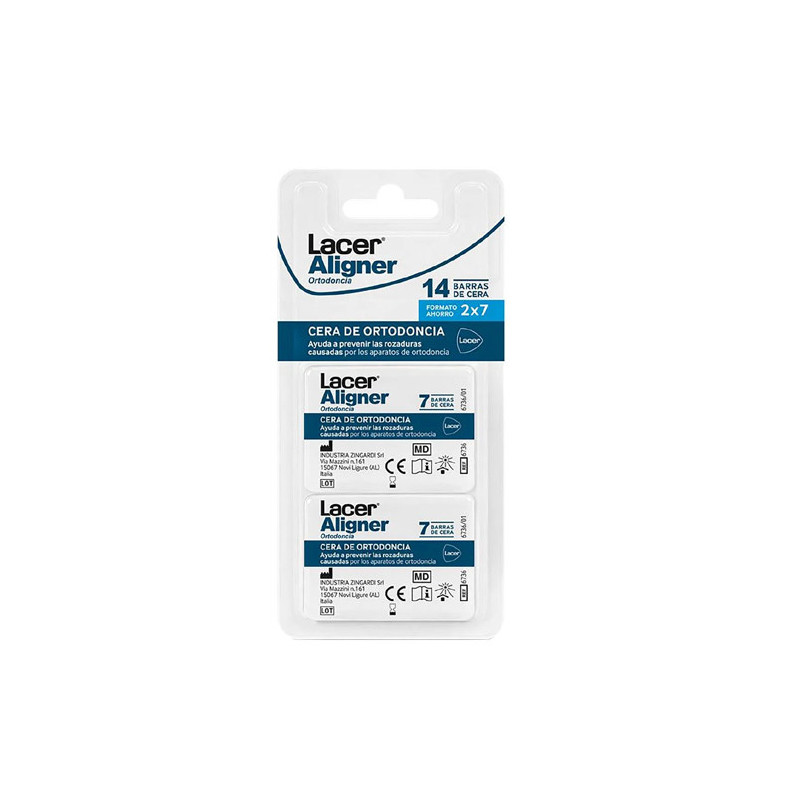 Lacer Aligner Ortodontica Cera Barras 14Uds