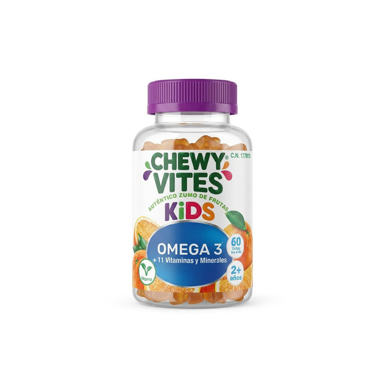 Chewy Vites Kids Omega 3 Gummies 60Uds