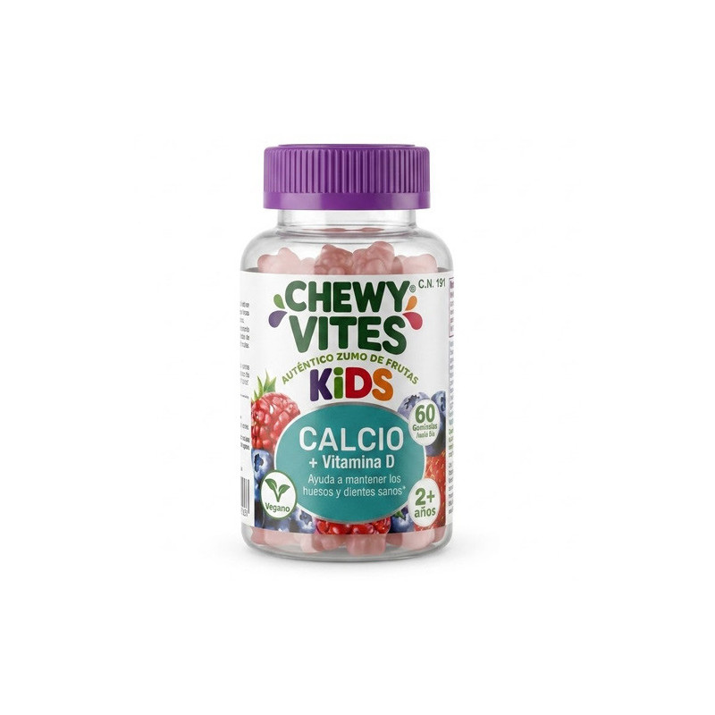 Chewy Vites Kids Calcio + Vitamina D Gummies 60Uds