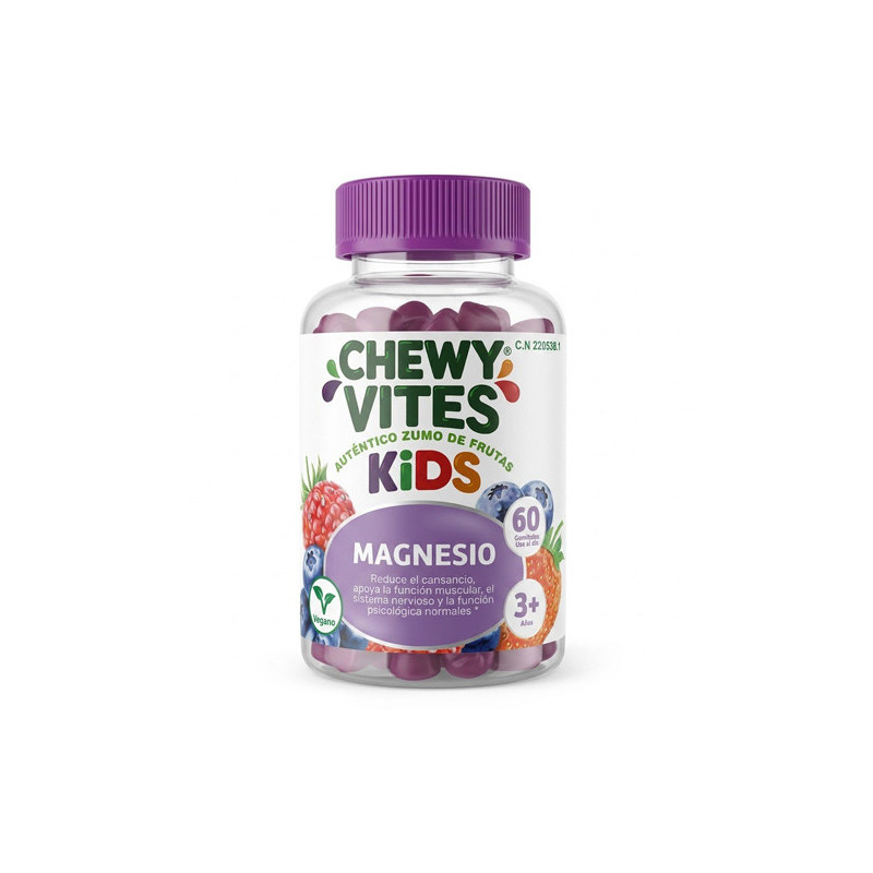 Chewy Vites Kids Magnesio Gummies 60Uds