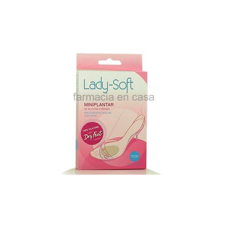 Maf Lady-soft plantillas plantar forrada silicona mini