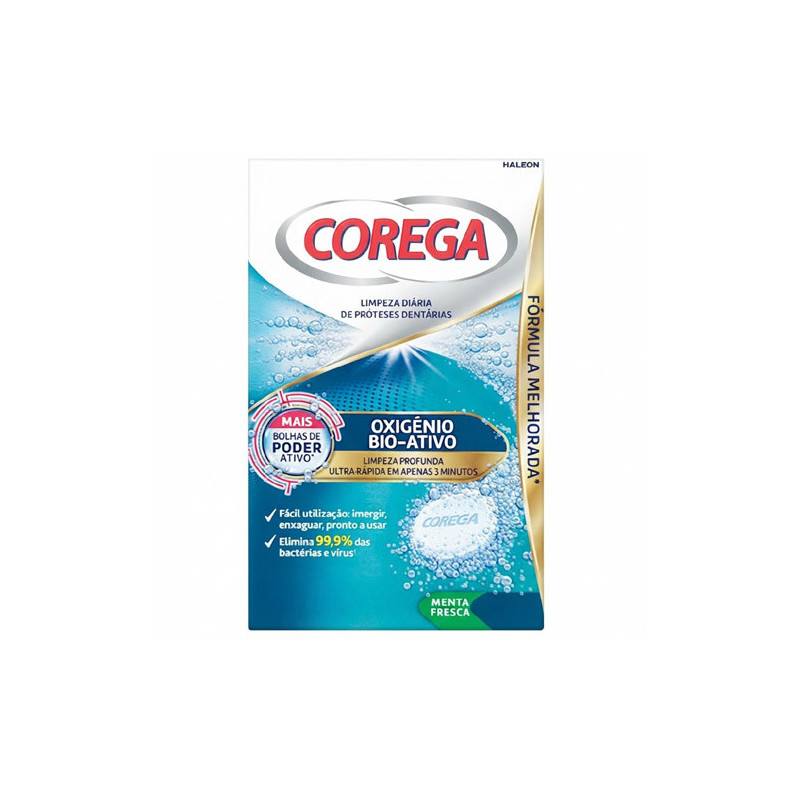 Corega Oxigeno Bio-Activo 30 Tabletas