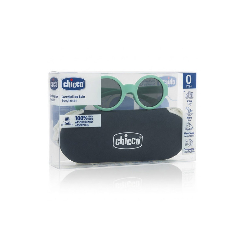 Chicco Gafas de Sol Green Smoky 0m+ - Farmacia en Casa Online