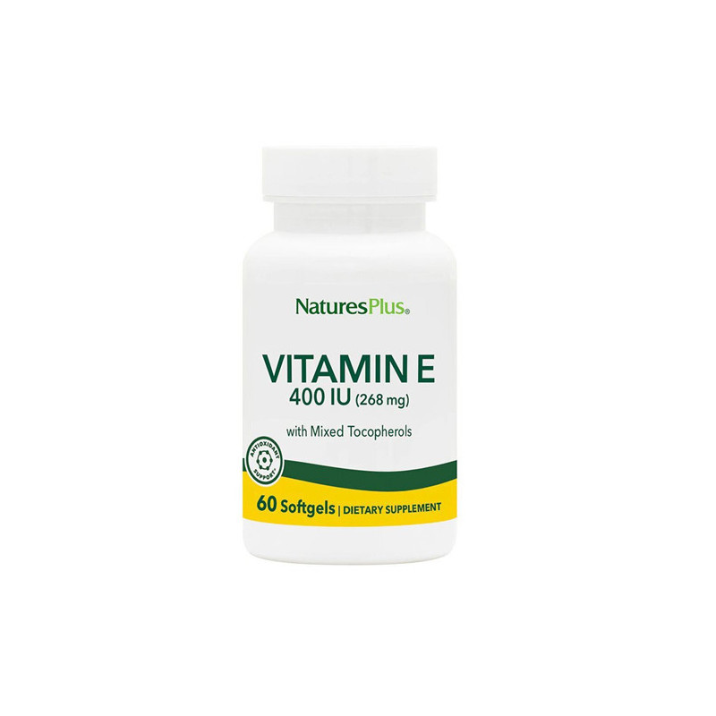 Natures Plus Vitamina E 400 UI 60 Perlas