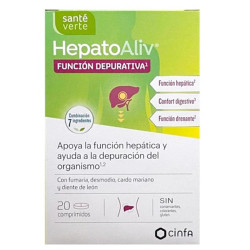 Sante Verte HepatoAliv Funcion Depurativa 20Comp