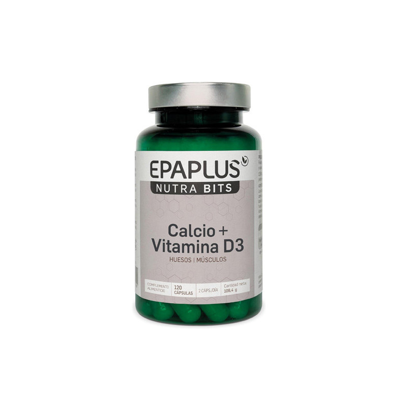 Epaplus Nutra Bits Calcio + Vitamina D3 120Caps
