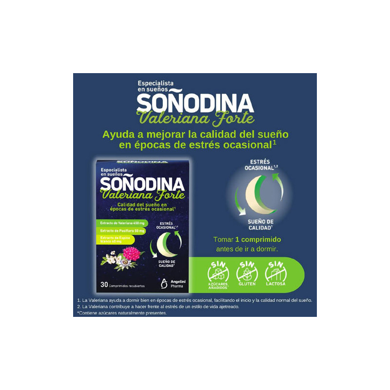 Angelini Soñodina Valeriana Forte 30Comp