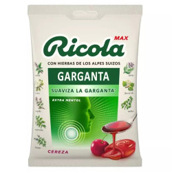 Ricola Max Garganta Caramelos Cereza 68gr