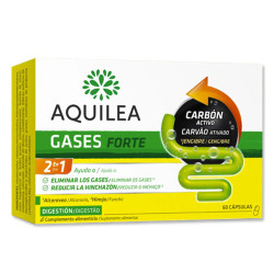 Aquilea Gases Forte Carbon Vegetal 60Caps