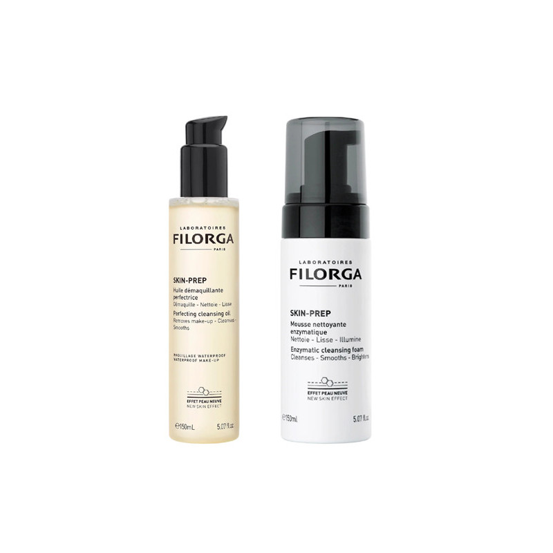 Filorga Skin-Prep Aceite Desmaquillante 150ml  + Espuma 150ml