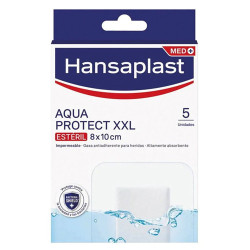 Hansaplast Aqua Protect XXL Aposito Impermeable 8x10cm 5Uds