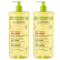 Aderma Exomega Control Aceite Limpiador Emoliente Duplo 2x1L