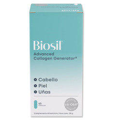 Biosil Cabello Piel y Uñas 60Caps