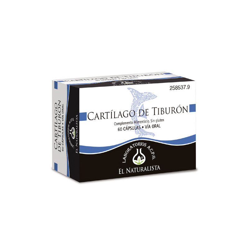 El Naturalista Cartilago de Tiburon 60Caps