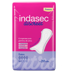 Indasec Absorb Inc Orina Ligera T/Gde 20Uds - Farmacia en Casa Online