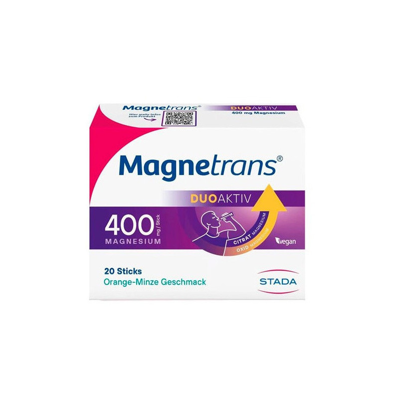 Magnetrans DuoAktiv 400mg Magnesio 20 Sobres