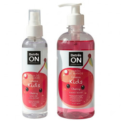 Betres On Kids Jabon Manos cereza 500ml + Agua de Colonia 150ml