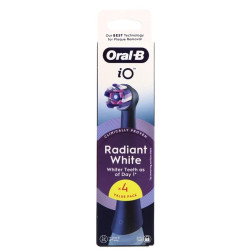 Oral-B iO Recambio Cepillo Electrico Radiant White 4Uds