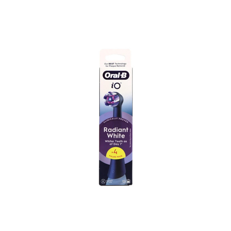 Oral-B iO Recambio Cepillo Electrico Radiant White 4Uds