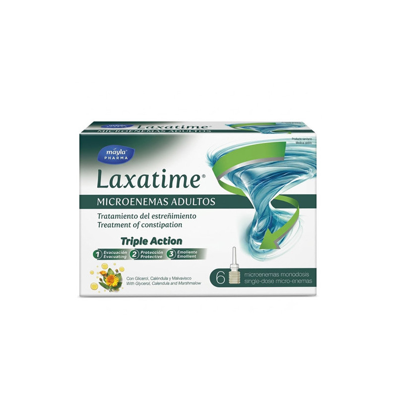 Mayla Laxatime Microedemas Adultos 6Uds
