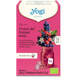 Yogi Infusion Fria Frutos del Bosque 15Uds