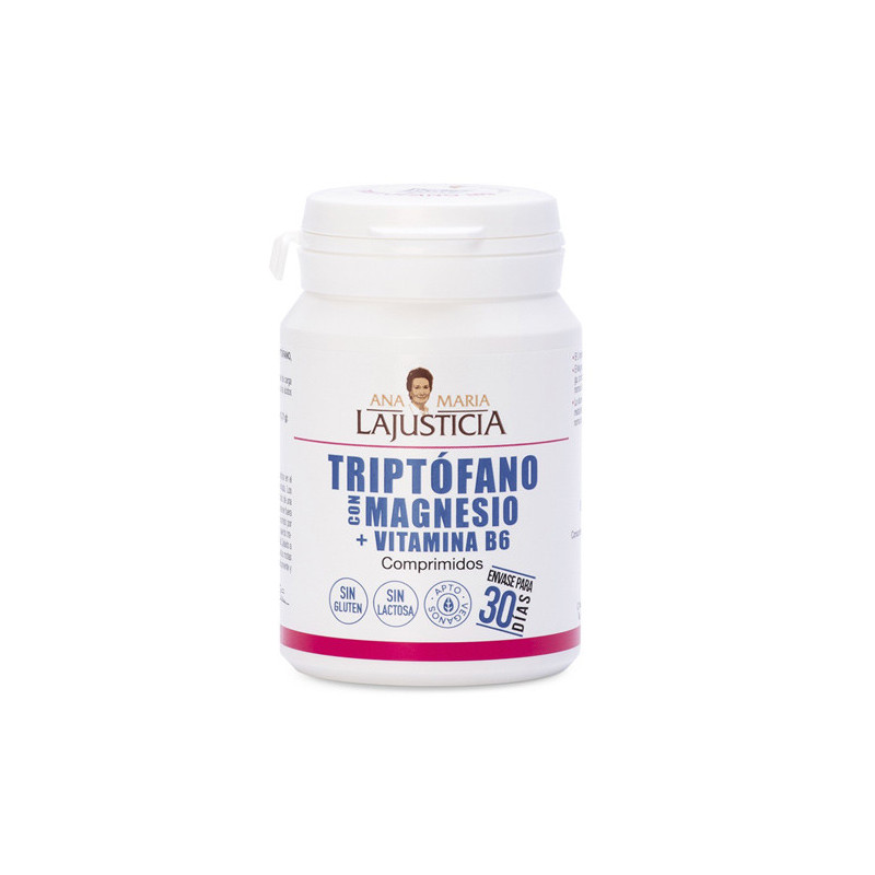 Lajusticia Triptofano con Magnesio y Vitamina B6 60Comp